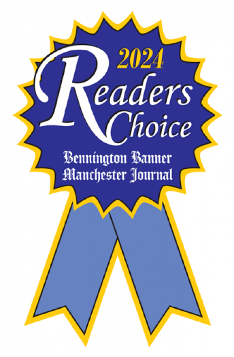 Bennington Banner 2024 Readers Choice Ribbon