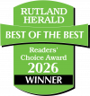 Rutland Herald 2026 award
