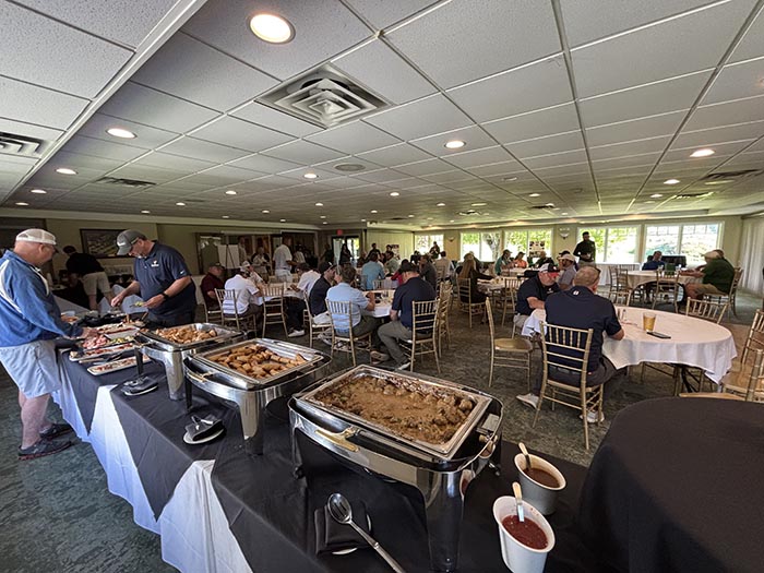 Golf classic reception