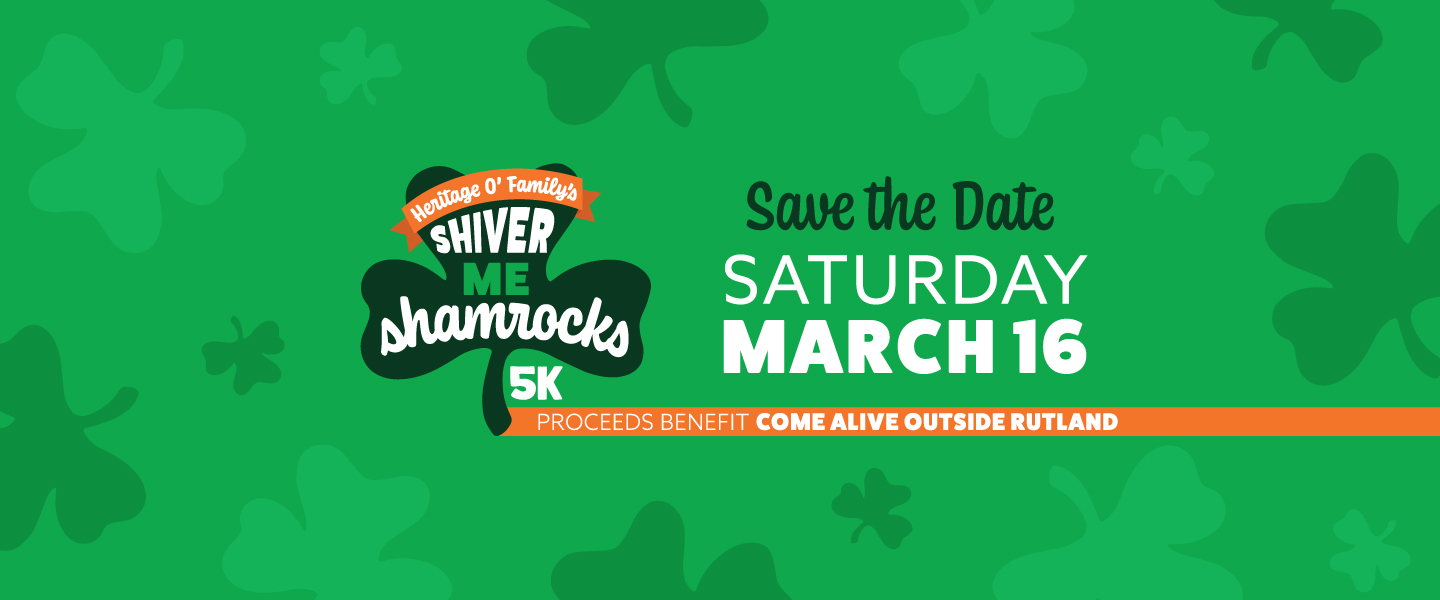 Heritage O Family's Shiver Me Shamrocks - Save the Date - Saturday, March 16